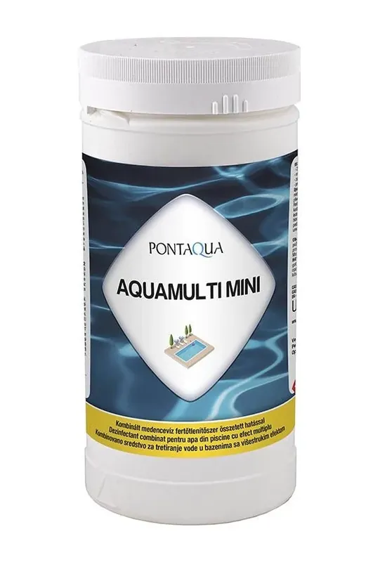 Gyors szállítás Pontaqua Aquamulti mini kombinált vízkezelő tabletta, kis medencékhez, 1kg
